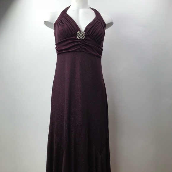 Women’s Speechless Sparkly Maxi Dress K - Picture 2 of 8